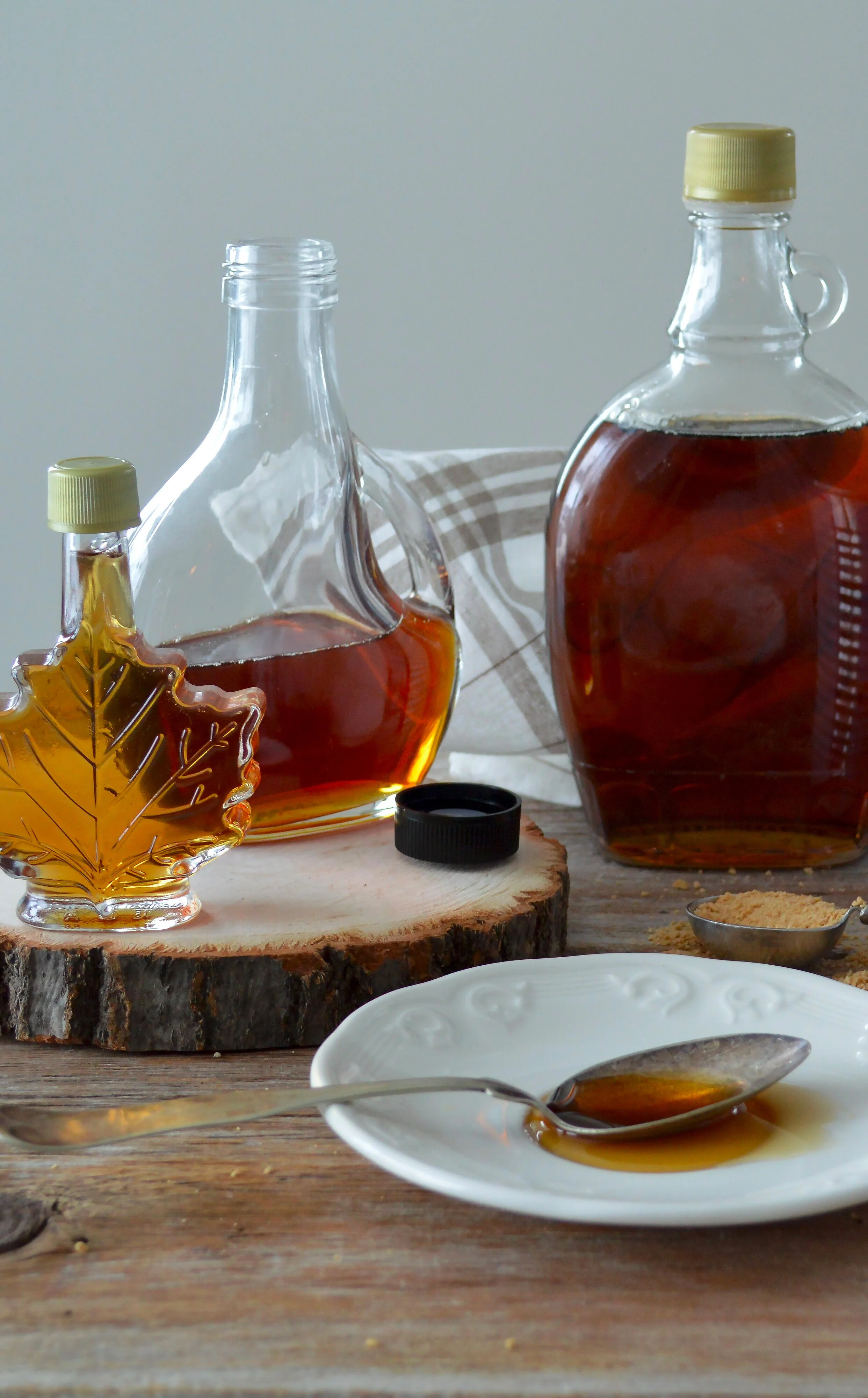 Maple+syrup+style+glassware.